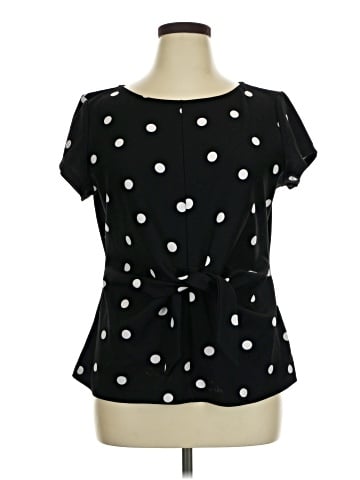 Ann Taylor Factory Short Sleeve Blouse (view 1)