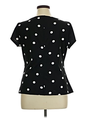 Ann Taylor Factory Short Sleeve Blouse (view 2)