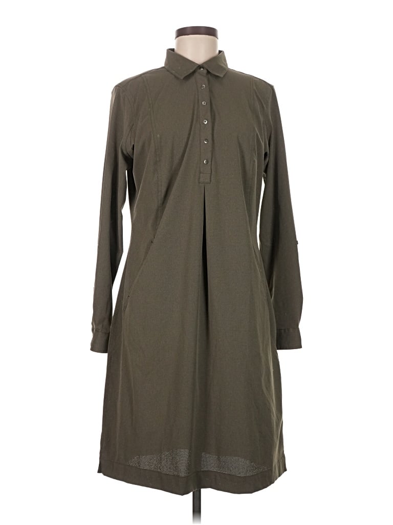Pre-owned Duluth Trading Co. Casual Dress In Gray