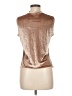 Escapades Metallic Brown Sleeveless Blouse Size M - photo 2