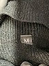 Unbranded Color Block Gray Turtleneck Sweater Size M - photo 7