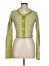 Cider 100% Polyester Green Cardigan Size L (estimated) - photo 1
