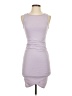 Leith Solid Purple Cocktail Dress Size XXS - photo 1