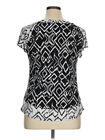 Diana Belle Short Sleeve Blouse (view 2)