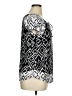 Diana Belle Black Short Sleeve Blouse Size XL - photo 4