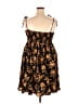 Unbranded 100% Polyester Floral Brown Cocktail Dress Size 2X - photo 2