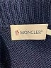 Moncler 100% Polyamide Blue Padded Front Wool Cardigan Size S - photo 16
