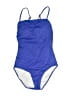 Kadi Maya Color Block Blue One Piece Swimsuit Size 6 - photo 1