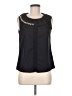 Comme Toi Black Sleeveless Blouse Size M - photo 1