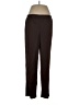 Briggs New York Solid Brown Active Pants Size 12 - photo 1