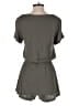 Lulus 100% Rayon Solid Gray Romper Size S - photo 2