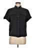 Theory Black Short Sleeve Blouse Size M - photo 1
