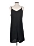 Unbranded Solid Black Casual Dress Size S - photo 2