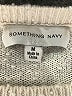 Something Navy Tan Pullover Sweater Size M - photo 7