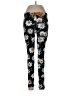 Shein Floral Black Leggings Size 11-12y - photo 1