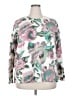 Lane Bryant Floral White Pullover Sweater Size 18 - photo 1
