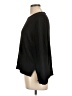 Ella Moss Solid Black Pullover Sweater Size L - photo 5