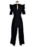 Gibson Latimer 100% Polyester Solid Black Jumpsuit Size 4 - photo 2