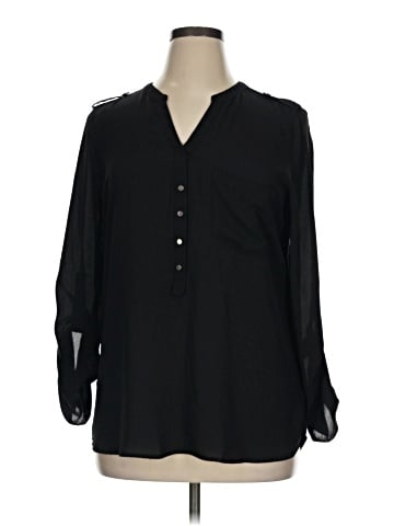 Kenneth Cole REACTION 3/4 Sleeve Blouse (view 1)