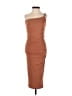 Nookie Solid Brown Tan Cocktail Dress Size XS - photo 1