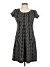 En Focus Studio Chevron-herringbone Gray Casual Dress Size 6 - photo 1