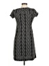 En Focus Studio Chevron-herringbone Gray Casual Dress Size 6 - photo 2