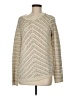 Peck & Peck Chevron-herringbone Tan Pullover Sweater Size M - photo 1