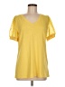 Unbranded Yellow Short Sleeve Top Size M - photo 1