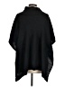 Ann Taylor LOFT Outlet 100% Polyester Black Poncho Size M - photo 2