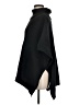 Ann Taylor LOFT Outlet 100% Polyester Black Poncho Size M - photo 5