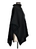 Ann Taylor LOFT Outlet 100% Polyester Black Poncho Size M - photo 4