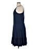 Unbranded Solid Blue Casual Dress Size XL - photo 5