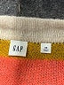 Gap Color Block Orange Pullover Sweater Size XS - photo 7