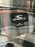 O'Neill Plaid Gray Long Sleeve Button-Down Shirt Size M (kids) - photo 3