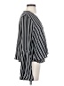 Chloe & Katie Stripes Black Long Sleeve Blouse Size S - photo 4