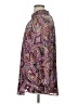 Chico's 100% Polyester Paisley Purple Long Sleeve Blouse Size Lg (2) - photo 5