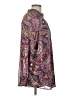 Chico's 100% Polyester Paisley Purple Long Sleeve Blouse Size Lg (2) - photo 4