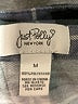 Just Polly 100% Polyester Plaid Blue 3/4 Sleeve Blouse Size M - photo 7