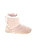 Ugg Pink Ankle Boots Size 4 - 5 Kids - photo 1