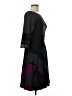 Analili Argyle Black Cocktail Dress Size M - photo 4