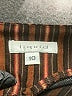 Liquid Chevron-herringbone Brown Casual Skirt Size 10 - photo 4
