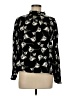 Gracia 100% Polyester Black Long Sleeve Blouse Size M - photo 1