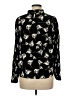 Gracia 100% Polyester Black Long Sleeve Blouse Size M - photo 2