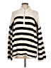 Devotion by Cyrus Stripes Ivory Pullover Sweater Size L - photo 1