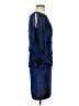 Analili Graphic Blue Cocktail Dress Size M - photo 4