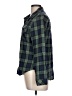 Pendleton 100% Cotton Plaid Green Long Sleeve Button-Down Shirt Size L - photo 5