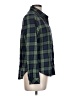 Pendleton 100% Cotton Plaid Green Long Sleeve Button-Down Shirt Size L - photo 4