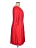 Torrid Red Casual Dress Size 1X Plus (1) - photo 4