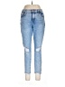 Express Hearts Blue Jeans Size 12R - photo 1