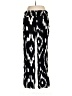 Unbranded 100% Rayon Print Black Casual Pants Size L - photo 2